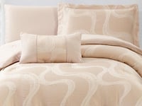 مفرش ANALIA فاخر جاكار مفرد ونص - 140×200 سم - 6 ق...