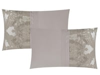 مفرش DIVA عرائس مزدوج - 200×200 سم - 8 قطع - زيتي...