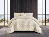 مفرش EMILY صيفي مطرز كابتونيه مفرد ونص - 140×200 س...