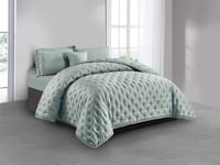 مفرش EMILY صيفي مطرز كابتونيه مفرد ونص - 140×200 س...