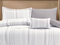 مفرش LAYLA صيفي مخطط مفرد ونص - 140×200 سم - 6 قطع...