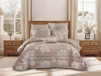 مفرش TARIFA فاخر جاكار ستايل إيطالي مزدوج - 200×20...