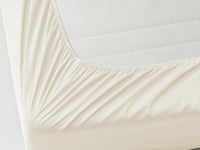 تلبيسة لحاف بدون حشوة مزدوج 4 قطع - بيج