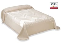 بطانية سيرينا الإسبانية منقوشة طابق واحد مزدوج - ب...