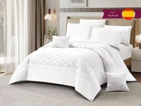 مفرش ACACIA فاخر جاكار شانيل مزدوج - 200×200 سم -...