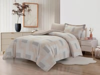 مفرش MARIO مودرن قطن مفرد ونص - 140×200 سم - 4 قطع...