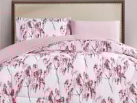 مفرش SENDA صيفي مشجر مفرد ونص - 140×200 سم - 4 قطع...