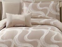 مفرش ANALIA فاخر جاكار مفرد ونص - 140×200 سم - 6 ق...