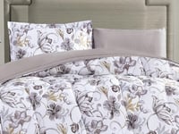 مفرش SENDA صيفي مشجر مفرد ونص - 140×200 سم - 4 قطع...