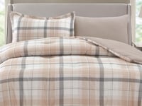 مفرش AMIRA قطن مشجر مودرن مفرد ونص - 140×200 سم -...