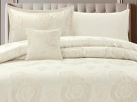 مفرش CARMEN شتوي فاخر جاكار مفرد ونص - 140×200 سم...