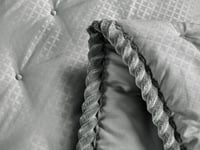 مفرش EMILY صيفي مطرز كابتونيه مزدوج - 200×200 سم -...