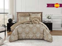 مفرش MALAGA شتوي فاخر جاكار بطانية مزدوج - 200×200...