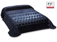 بطانية سيرينا الإسبانية منقوشة طابق واحد مزدوج - ك...