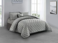 بكج EMILY الصيفي مفرد ونص - 140×200 سم - رمادي غام...