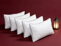 بكج 5 مخدات رويال الفندقية مايكروفايبر - 1000 جرام...