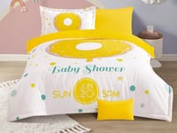 مفرش SAMBA رسومات مفرد ونص - 140×200 سم - 5 قطع