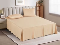 كورنيش سرير مفرد ونص - 120×200 سم - بيج