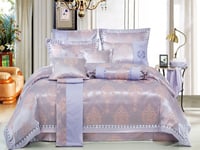 مفرش SPRING فاخر مزدوج - 200×200 سم - 18 قطعة - مو...