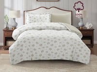 مفرش AMIRA قطن مشجر مودرن مفرد ونص - 140×200 سم -...