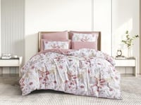 تلبيسة لحاف KIORA مشجر بدون حشوة مزدوج 6 قطع - K22