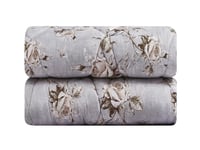 مفرش SENDA صيفي مشجر مفرد ونص - 140×200 سم - 4 قطع...