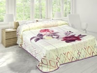 بطانية مورا جولد الإسبانية طابقين مزدوج - ليلك