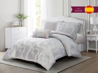 مفرش ANALIA فاخر جاكار مفرد ونص - 140×200 سم - 6 ق...