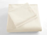 تلبيسة لحاف بدون حشوة مزدوج 4 قطع - بيج