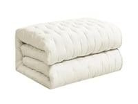 مفرش EMILY صيفي مطرز كابتونيه مفرد ونص - 140×200 س...