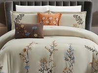 مفرش VONTY صيفي مطرز مزدوج - 200×200 سم - 10 قطع -...