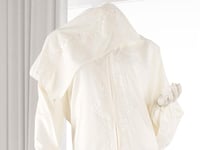 طقم شرشف صلاة مطرز مع سجادة - سكري