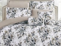 مفرش SENDA صيفي مشجر مزدوج - 200×200 سم - 10 قطع -...