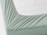 شرشف فيتد مطاط مفرد ونص - 140×200 سم - 2 قطع - تفا...