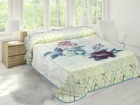 بطانية مورا جولد الإسبانية طابقين مزدوج - سماوي