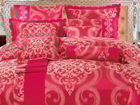 مفرش SPRING فاخر مزدوج - 200×200 سم - 18 قطعة - أح...