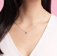 سلسال باندورا PANDORA قلب فضي مع ملحقات