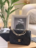 شنطه شانيل اسود سايز 20