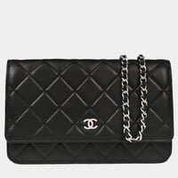 شنطة شانيل اسود 19 سم