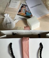 ملحقات PANDORA ماستر كواليتي حلق وسلسال