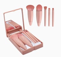 فرشاه ميني 5 قطع روز بيري مناسبه للسفر