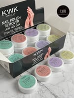 مناديل مزيل مناكير اللون عشوائي او روز بيري