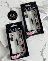 مجموعه العنايه بالاظافير ملمع كريستالي سحري الشكل...