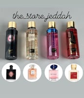 معطرات للجسم بروائح فرنسيه جديده 250 مل