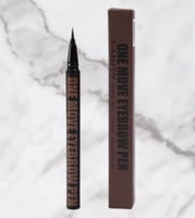 قلم حواجب + لاينر بني ضد الماء او لوف مي