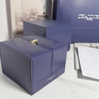 ساعة شوميه مقاس صغير فضي بفصوص