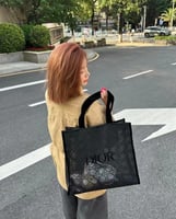 شنطة يد ديور نسائي (اسود) الجديده نيو كولكشن