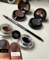 طقم جل حواجب دورين اسود + بني