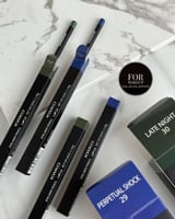 اقلام عين ملونه زيتي وازرق kwko