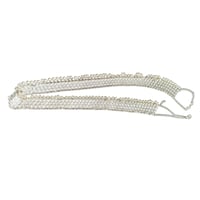 حزام من الكروم مطلي فضه